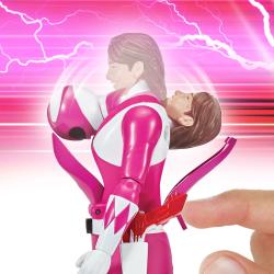 Mighty Morphin Power Rangers Figura Auto-Morphin Pink Ranger 12 cm