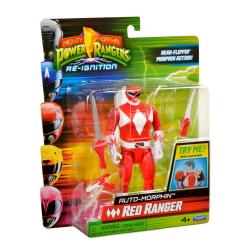 Mighty Morphin Power Rangers Figura Auto-Morphin Red Ranger 12 cm