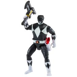 Mighty Morphin Power Rangers Figura Auto-Morphin Black Ranger 12 cm