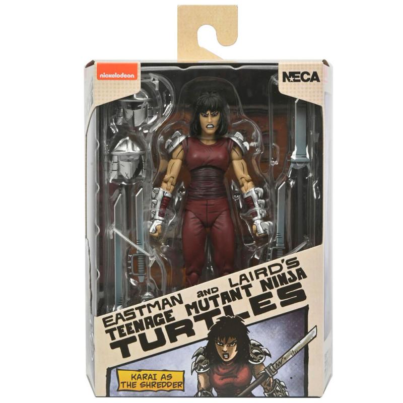 Figura Karai As The Shredder Teenage Mutant Ninja Tortugas Ninja 18cm