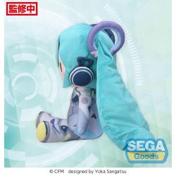 Character Vocal Series 01: Hatsune Miku Peluche Fuwa Petit Hatsune Miku Miku with You 2024 Ver. LL 40 cm
