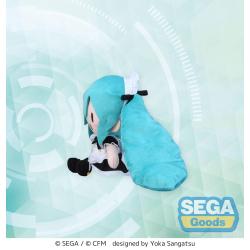 Hatsune Miku Project Diva Arcade Peluche Fuwa Petit Mini Miku Maid Ver. (EX) 16 cm