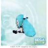 Hatsune Miku Project Diva Arcade Peluche Fuwa Petit Mini Miku Maid Ver. (EX) 16 cm