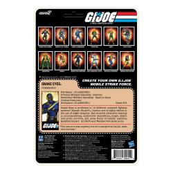 GI Joe Figura ReAction+ Wave 3 Snake Eyes (Cartoon) 10 cm