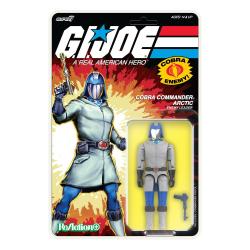 GI Joe Figura ReAction+ Wave 3 Arctic Cobra Commander (Cartoon) 10 cm