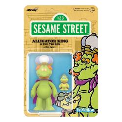 Sesame Street Figura ReAction Wave 04 Alligator King & 7th Son 10 cm