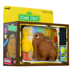 Sesame Street Pack de 2 Figuras ReAction Big Bird and Mr. Snuffleupagus 10 cm