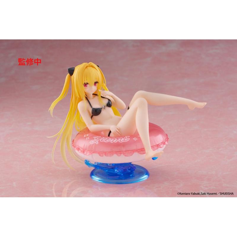 To Love-Ru Darkness Estatua PVC Aqua Float Girls Golden Darkness 10 cm