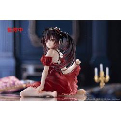 Date A Live V Estatua PVC Desktop Cute Figure Kurumi Tokisaki Nightwear Ver. Renewal 13 cm