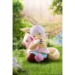Made in Abyss: The Golden City of the Scorching Sun Estatua PVC Desktop Cute Figure Nanachi & Mitty Reissue 13 cm