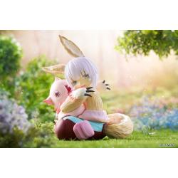 Made in Abyss: The Golden City of the Scorching Sun Estatua PVC Desktop Cute Figure Nanachi & Mitty Reissue 13 cm