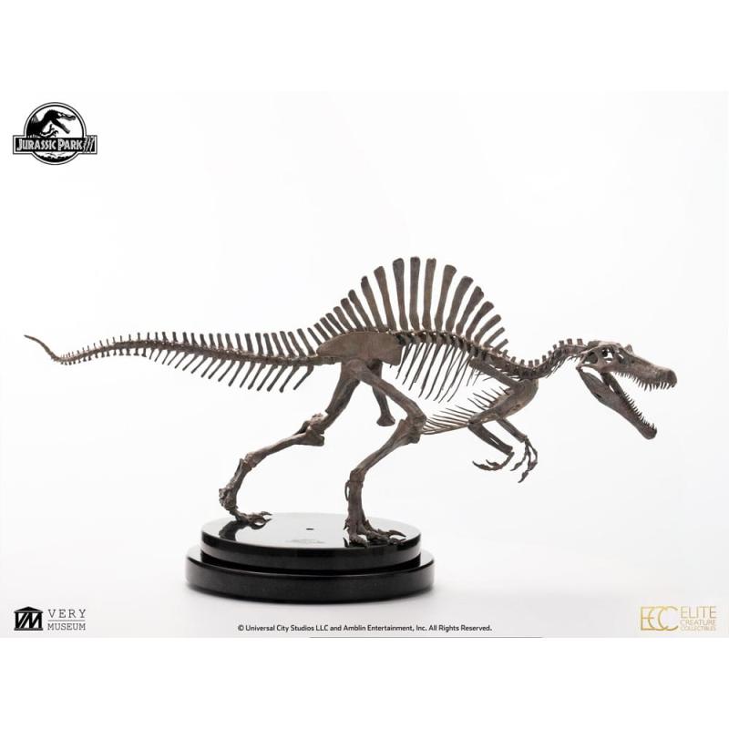 Jurassic Park III ECC Elite Creature Line Estatua 1/24 Spinosaurus Skeleton Bronze 27 cm