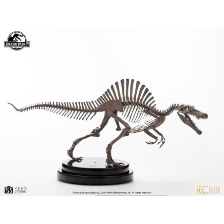 Jurassic Park III ECC Elite Creature Line Estatua 1/24 Spinosaurus Skeleton Bronze 27 cm