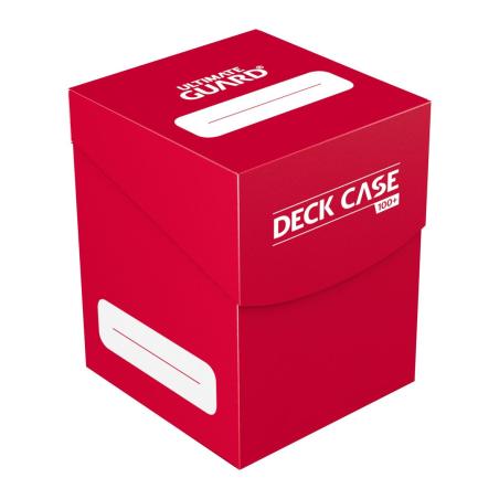 Ultimate Guard Deck Case 100+ Caja de Cartas Tamaño Estándar Rojo