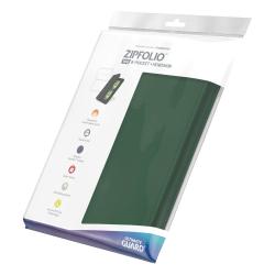 Ultimate Guard Zipfolio 160 - 8-Pocket XenoSkin Verde