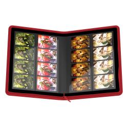 Ultimate Guard Zipfolio 320 - 16-Pocket XenoSkin Rojo