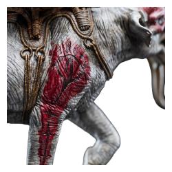 El Señor de los Anillos Estatua Mumak in Battle 17 cm