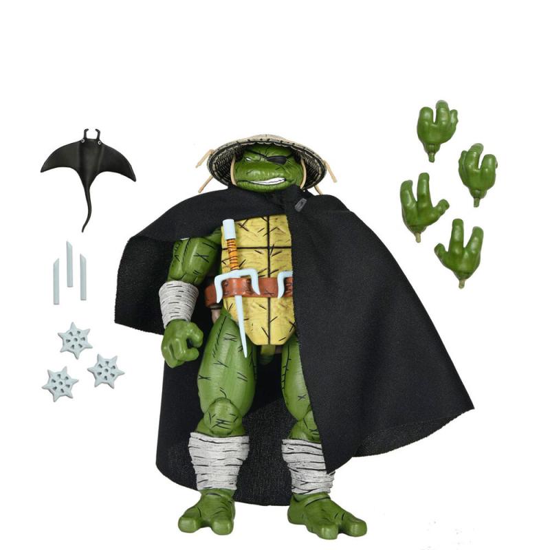 Figura Raphael Old Man Teenage Mutant Tortugas Ninja 18cm