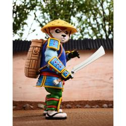 Figura Panda Khan Ultimate Teenage Mutant Tortugas Ninja 18cm