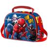 Bolsa portameriendas 3D Best Team Spiderman Marvel