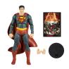 Figura Superman + Comic Black Adam DC Comics 17cm