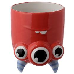 Taza 3D Monstruo Monstarz Rojo 550ml