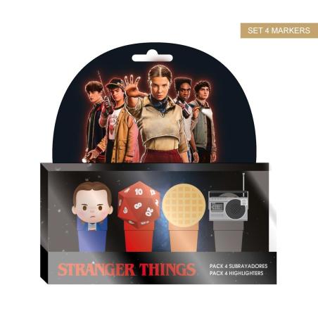 Set 4 Subrayadores Stranger Things