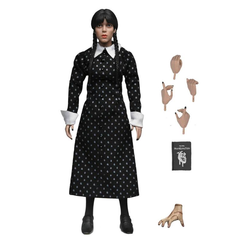 Figura Miercoles Addams Clothed Action Miercoles 20cm