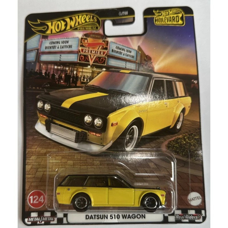 Hot wheels  Premium  Premium Boulevard 2025 Datsun 510 Wagon