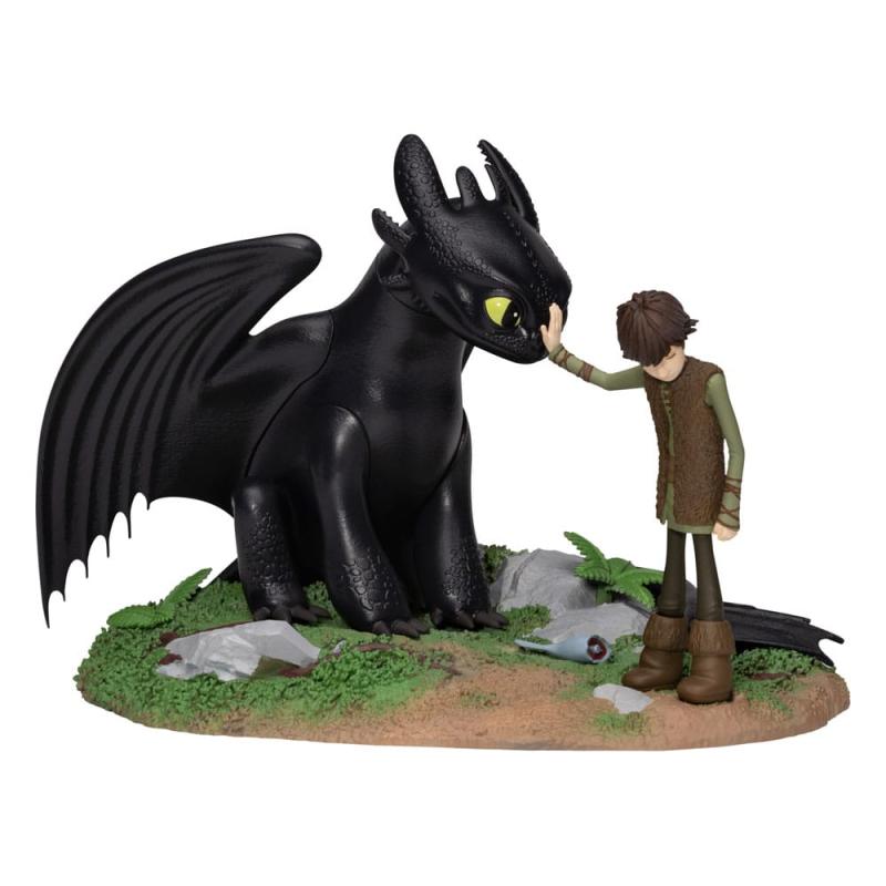 Dragones D-Stage Estatua PVC Toothless & Hiccup 15 cm