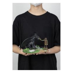 Dragones D-Stage Estatua PVC Toothless & Hiccup 15 cm