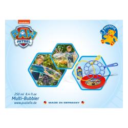 La Patrulla Canina Pustefix de pompas de jabón Multi-Bubbler Surtido (5