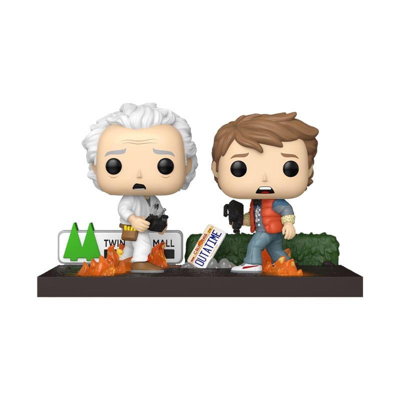 Regreso al Futuro POP Moments Vinyl Figuras Doc&Marty 9 cm