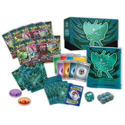 Estuche juego cartas coleccionables Mascarada Crepuscular Escarlata y Purpura Pokemon Español