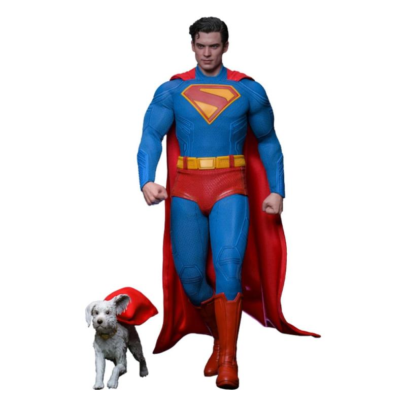Superman (2025) Figura Movie Masterpiece 1/6 Superman & Krypto 33 cm