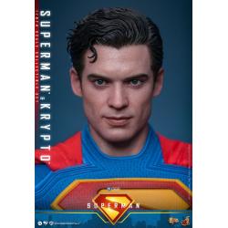 Superman (2025) Figura Movie Masterpiece 1/6 Superman & Krypto 33 cm
