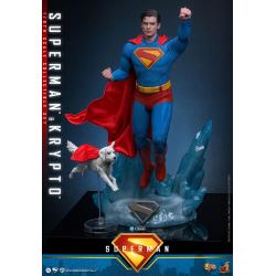 Superman (2025) Figura Movie Masterpiece 1/6 Superman & Krypto 33 cm