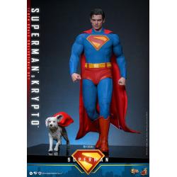 Superman (2025) Figura Movie Masterpiece 1/6 Superman & Krypto 33 cm
