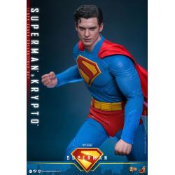 Superman (2025) Figura Movie Masterpiece 1/6 Superman & Krypto 33 cm