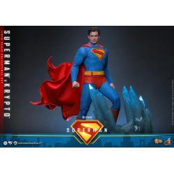Superman (2025) Figura Movie Masterpiece 1/6 Superman & Krypto 33 cm