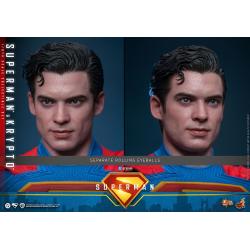Superman (2025) Figura Movie Masterpiece 1/6 Superman & Krypto 33 cm