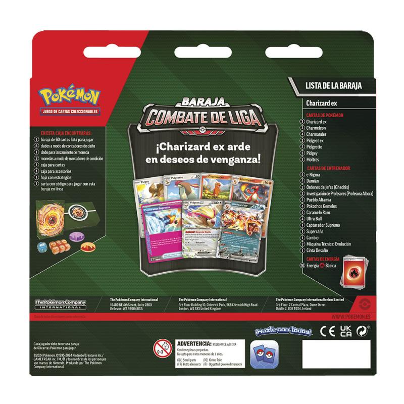 Juego cartas coleccionables Pokemon español