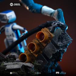 Fantastic Four Estatua 1/10 Art Scale Mr. Fantastic and H.E.R.B.I.E 26 cm