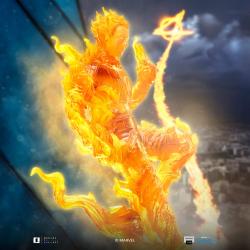 Fantastic Four Estatua 1/10 Art Scale Human Torch 30 cm