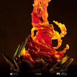 Fantastic Four Estatua 1/10 Art Scale Human Torch 30 cm