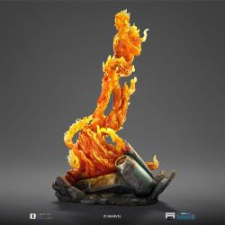Fantastic Four Estatua 1/10 Art Scale Human Torch 30 cm