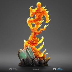 Fantastic Four Estatua 1/10 Art Scale Human Torch 30 cm