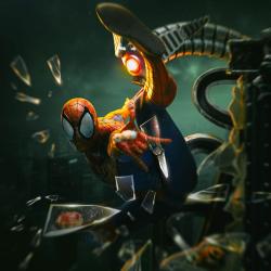 Spider-Man Estatua 1/10 Art Scale Spider-Man 10th Anniversary 29 cm