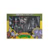 Teenage Mutant Ninja Turtles: Saturday Morning Adventures 2-Pack Figuras Creepy Eddie & Shibano-Sama 17 cm