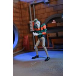 Teenage Mutant Ninja Turtles: Saturday Morning Adventures 2-Pack Figuras Creepy Eddie & Shibano-Sama 17 cm